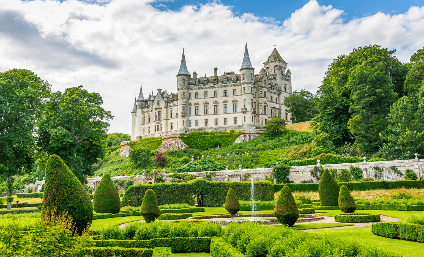 Invergordon - Dun Robin castle